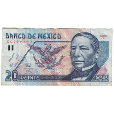 Geldschein, Mexiko, 20 Pesos, 1994, 1994-05-06, KM:106a, S+