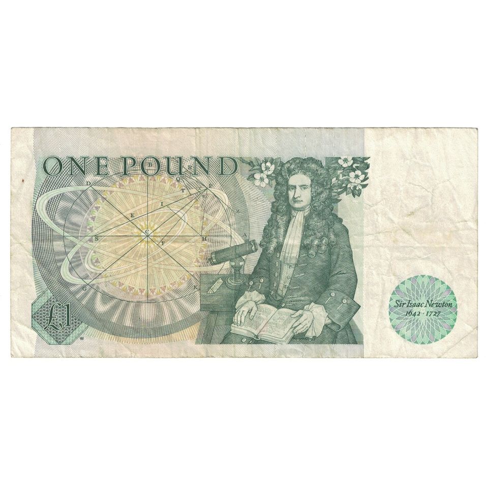 Banknote, Great Britain, 1 Pound, Undated (1978-84), KM:377b, VF(30-35)
