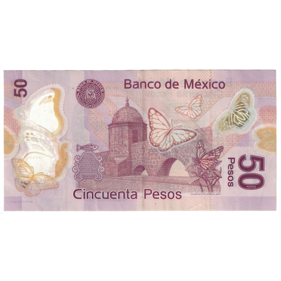 Biljet, Mexico, 50 Pesos, 2015, 2015-12-07, SUP