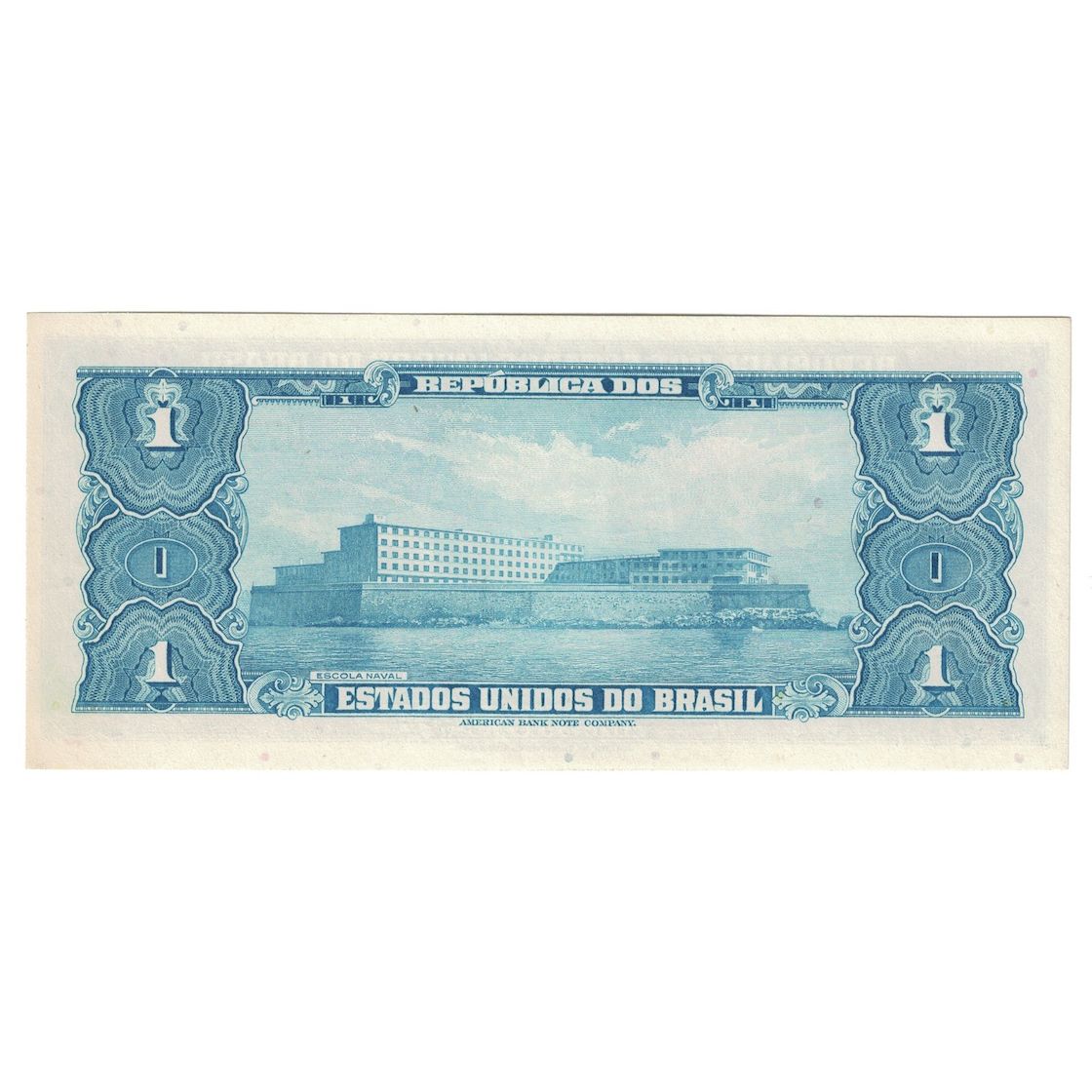Geldschein, Brasilien, 1 Cruzeiro, ND (1954-1958), KM:150b, UNZ