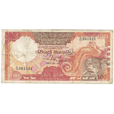 Geldschein, Sri Lanka, 100 Rupees, 1987, 1987-01-01, KM:99a, S+
