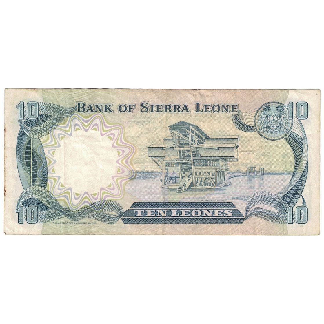 Banconote, Sierra Leone, 10 Leones, 1984, 1984-08-04, KM:8c, BB