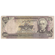 Banknot, Nicaragua, 100 Cordobas, D.1979, KM:137, VF(30-35)