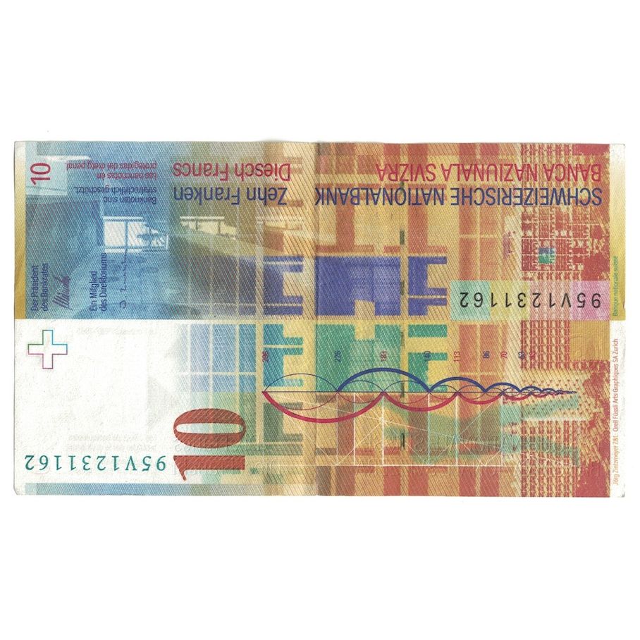 Billet, Suisse, 10 Franken, 2000, KM:67a, SUP