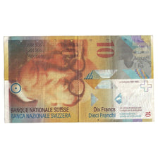 Billete, 10 Franken, 2000, Suiza, KM:67a, MBC