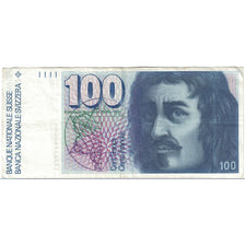Banknot, Szwajcaria, 100 Franken, 1993, KM:57m, EF(40-45)