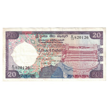 Nota, Sri Lanka, 20 Rupees, 1989, 1989-02-21, KM:97b, EF(40-45)