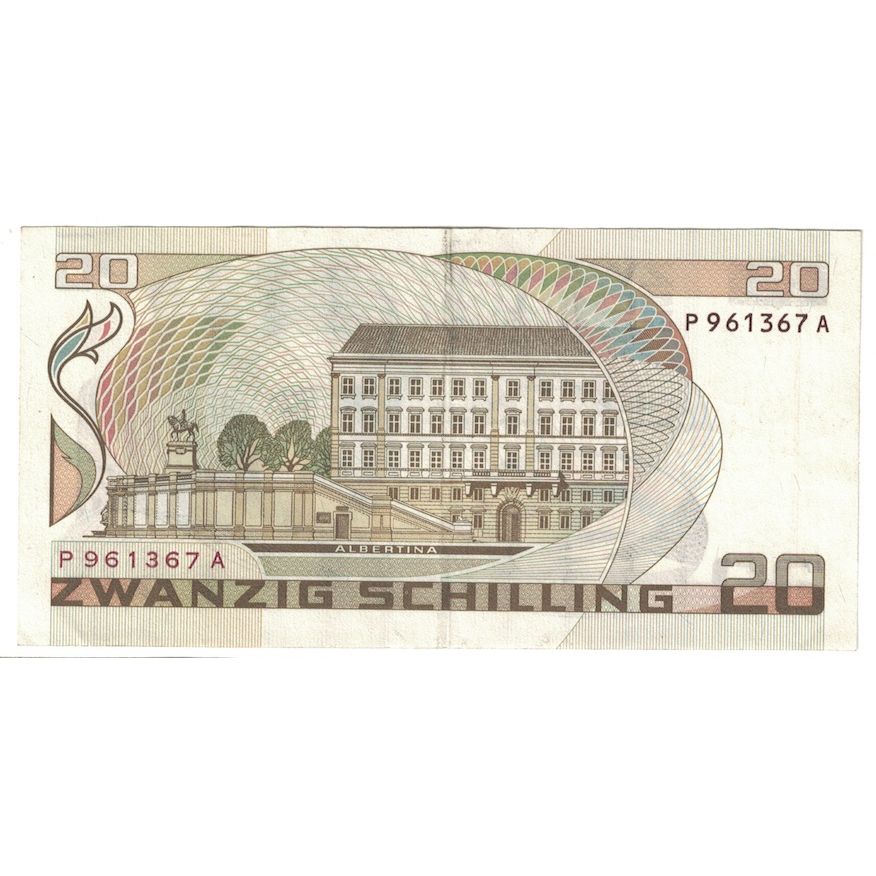Billete, 20 Schilling, 1986, Austria, 1986-10-01, KM:148, SC