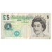 Nota, Grã-Bretanha, 5 Pounds, 2012, KM:391d, AU(50-53)
