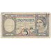 Banconote, INDOCINA FRANCESE, 5 Piastres, Undated (1927-31), KM:49b, MB