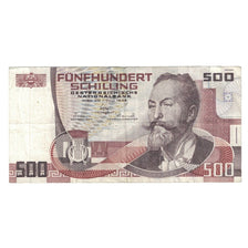 Billete, 500 Schilling, 1986, Austria, KM:151, MBC+