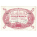 Guadeloupe, 5 Francs, Undated (1928-45), A.229, Cabasson, EF(40-45), KM:7c