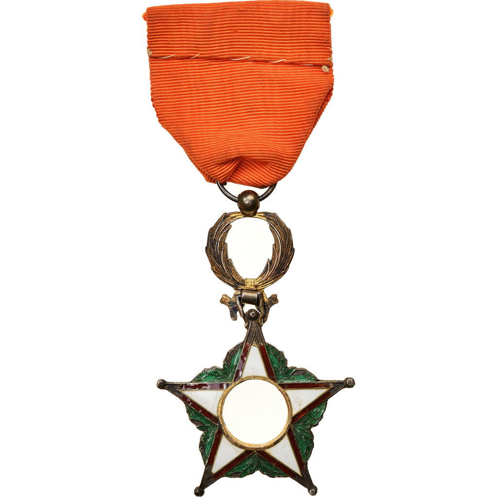 Morocco, Ordre du Ouissam Alaouite, Medal, 1919-1930, Good Quality, Silver, 42