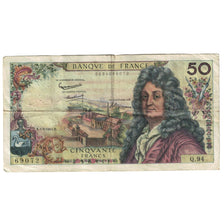 Frankrijk, 50 Francs, Racine, 1965, Q.94, TB, Fayette:64.8, KM:148a