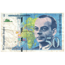 Francia, 50 Francs, St Exupéry, 1999, D.050291807, MBC, Fayette:73.5, KM:157Ad