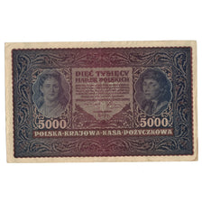 Banknote, Poland, 5000 Marek, 1920, 1920-02-07, KM:31, EF(40-45)