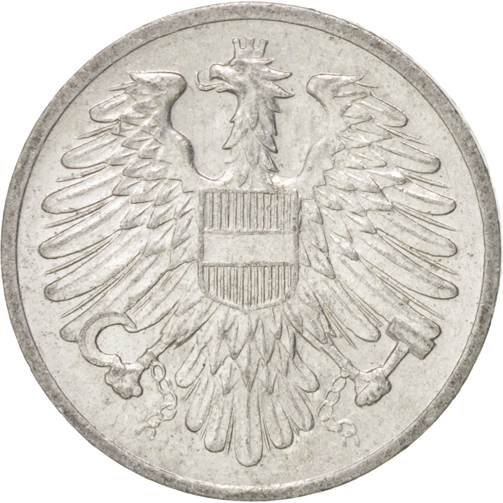Coin, Austria, 2 Groschen, 1950, AU(55-58), Aluminum, KM:2876