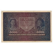 Banknote, Poland, 5000 Marek, 1920, 1920-02-07, KM:31, EF(40-45)
