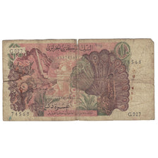 Nota, Argélia, 10 Dinars, 1970, 1970-11-01, KM:127a, VG(8-10)