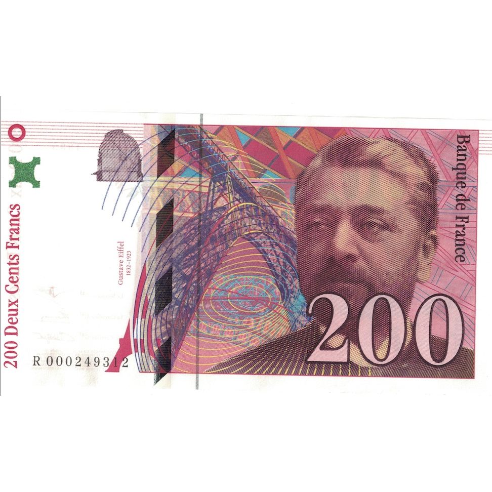 Frankrijk, 200 Francs, Eiffel, 1995, R.000249312, SPL, Fayette:75.1, KM:159a