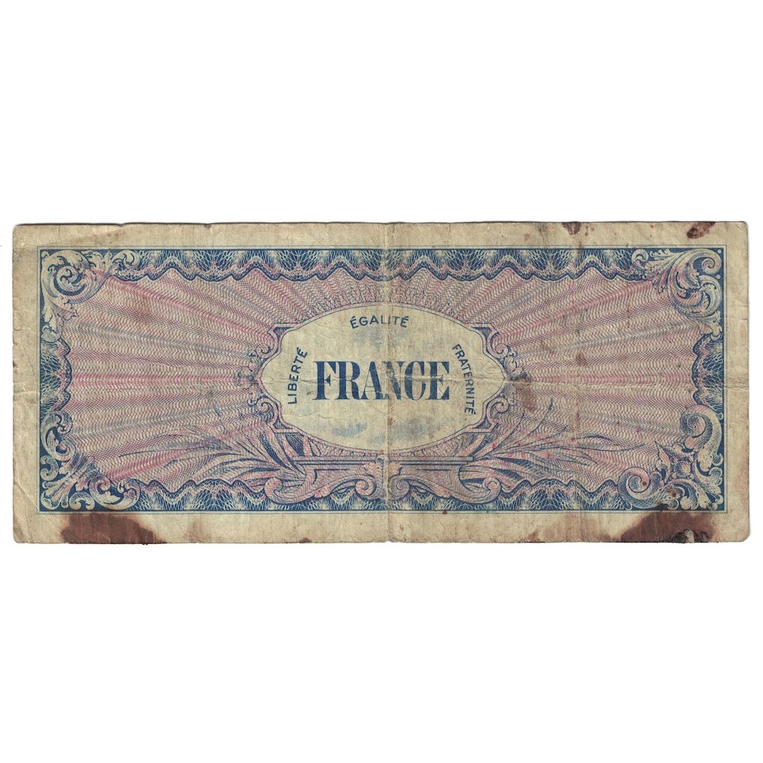France, 100 Francs, 1945 Verso France, 1945, Série 5, B+, Fayette:VF25.5