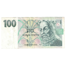 Geldschein, Tschechische Republik, 100 Korun, 1997, KM:18, SS+