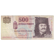 Biljet, Hongarije, 500 Forint, 2013, TTB+