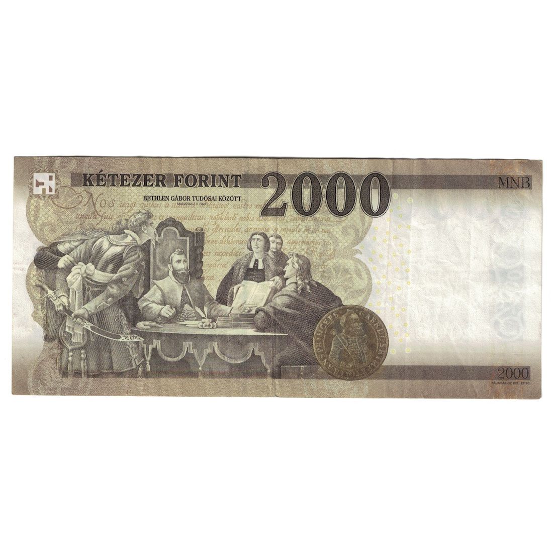Biljet, Hongarije, 2000 Forint, 1916, TTB+