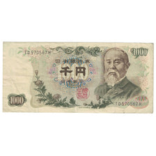 Banknote, Japan, 1000 Yen, Undated (1963), KM:96b, VF(30-35)