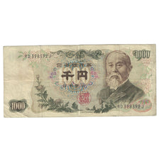 Banconote, Giappone, 1000 Yen, Undated (1963), KM:96b, MB+