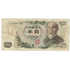 Geldschein, Japan, 1000 Yen, Undated (1963), KM:96b, S+