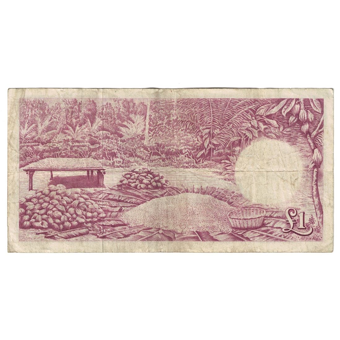 Geldschein, Ghana, 1 Pound, 1958, 1958-07-01, KM:2a, SS