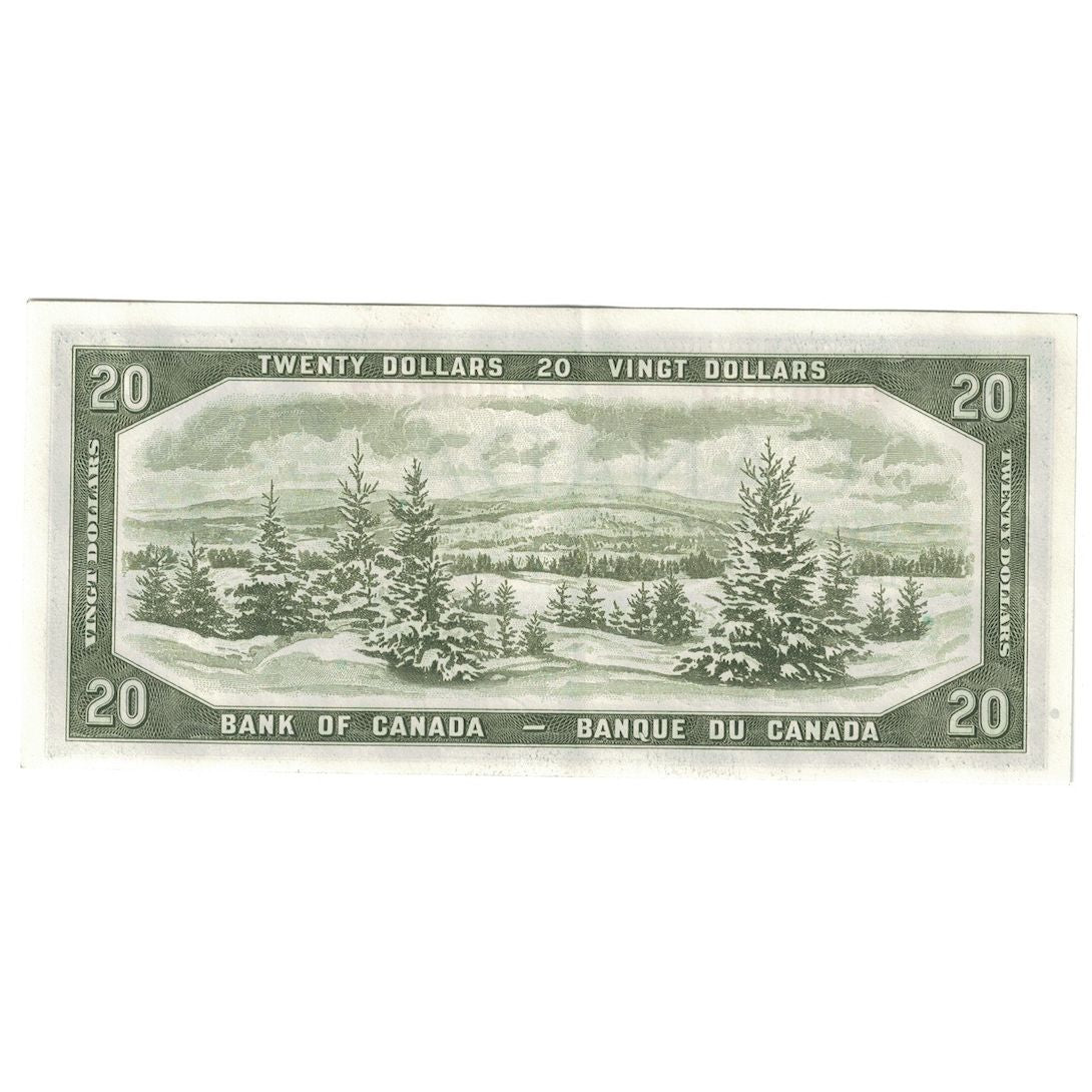 Banknote, Canada, 20 Dollars, 1955-1961, KM:80a, UNC(63)