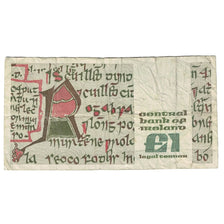 Banconote, Irlanda - Repubblica, 1 Pound, 1988, 1988-04-26, KM:70d, MB