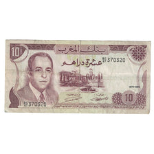 Geldschein, Marokko, 10 Dirhams, 1970, KM:57a, S+