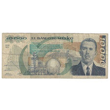 Banknote, Mexico, 10,000 Pesos, 1988, 1988-02-01, KM:90b, VF(20-25)