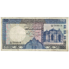 Geldschein, Sri Lanka, 50 Rupees, 1982, 1982-01-01, KM:94a, S