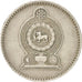 Monnaie, Sri Lanka, 50 Cents, 1975, TTB, Copper-nickel, KM:135.1