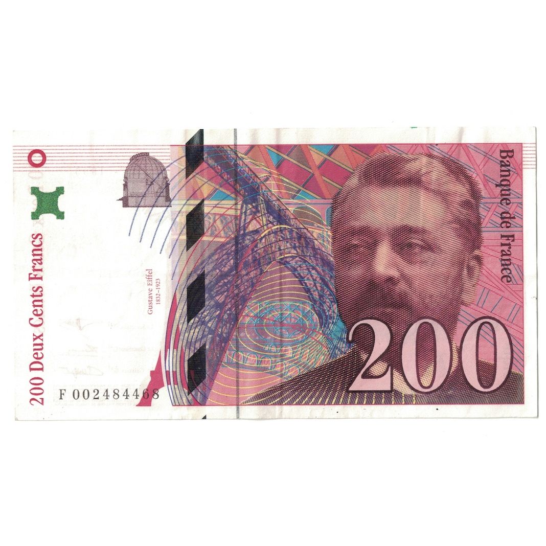 Francia, 200 Francs, Eiffel, 1995, F.002484468, BB, Fayette:75.1, KM:159a