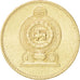 Sri Lanka, 5 Rupees, 1986, AU(55-58), Nickel-brass, KM:148.2