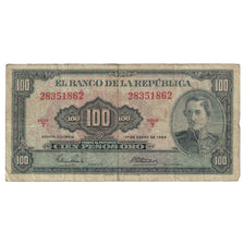 Billet, Colombie, 100 Pesos Oro, 1964, 1964-01-01, KM:403b, TB