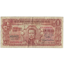 Banknote, Uruguay, 1 Peso, L.1939, KM:35a, F(12-15)