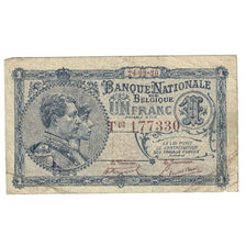 Banconote, Belgio, 1 Franc, 1920, 1920-11-17, KM:92, MB