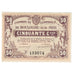 Frankreich, Boulogne-sur-Mer, 50 Centimes, 1920, Chambre de Commerce, SS