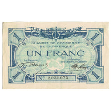 France, Dunkerque, 1 Franc, 1919-1921, TTB+, Pirot:54-05