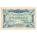 França, Dunkerque, 1 Franc, 1919-1921, AU(50-53), Pirot:54-05