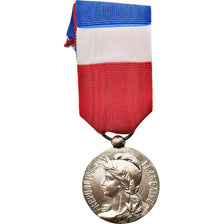 France, Médaille d'honneur du travail, Medal, Excellent Quality, Silvered