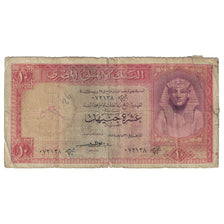 Billete, 10 Pounds, 1952-1960, Egipto, KM:32, RC