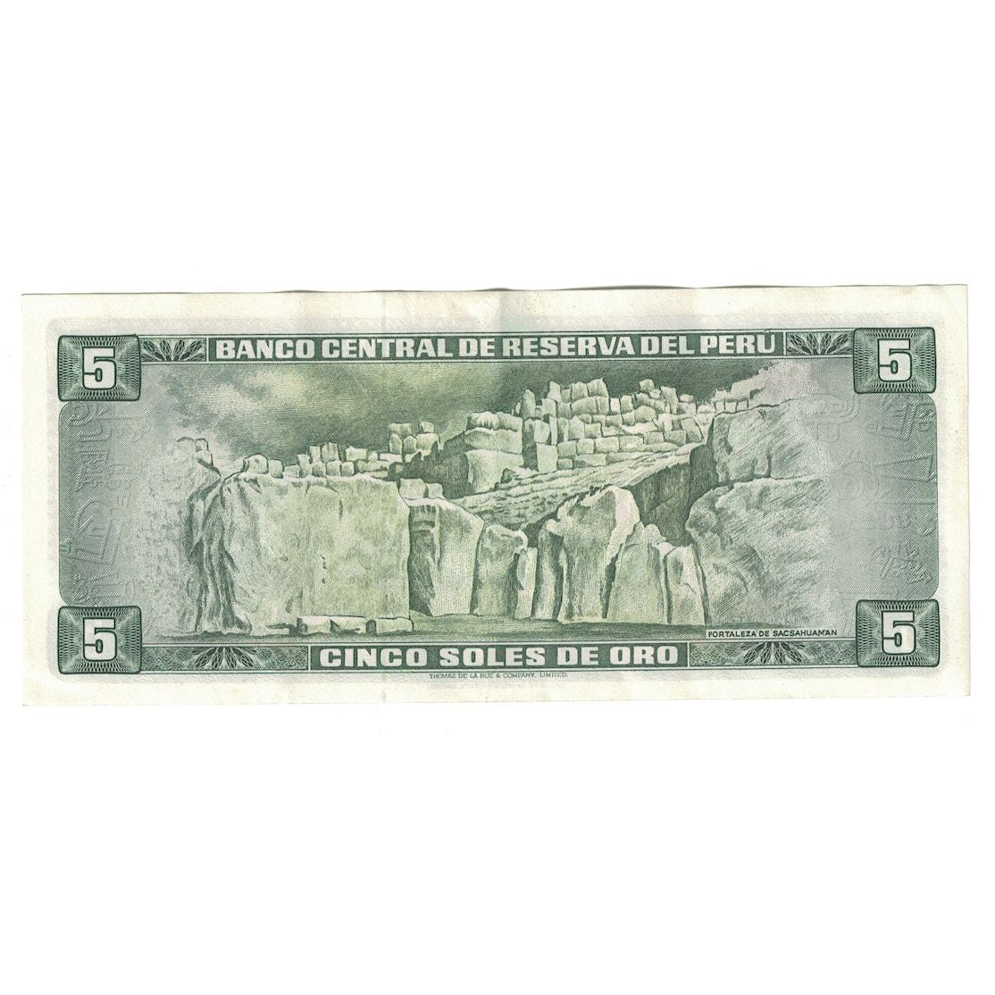 Banconote, Perù, 5 Soles De Oro, 1968, 1968-02-23, KM:92a, SPL-