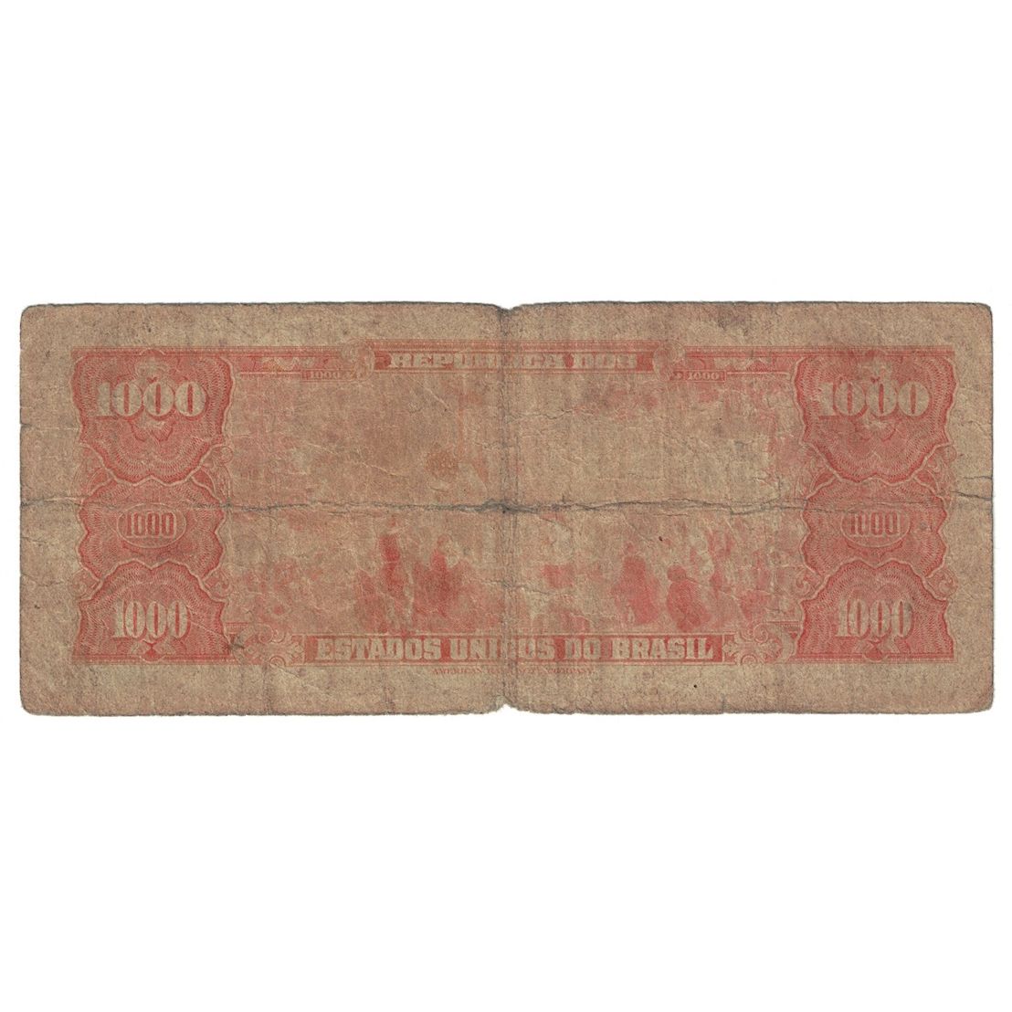 Billet, Brésil, 1000 Cruzeiros, ND(1961-1963), KM:173a, B